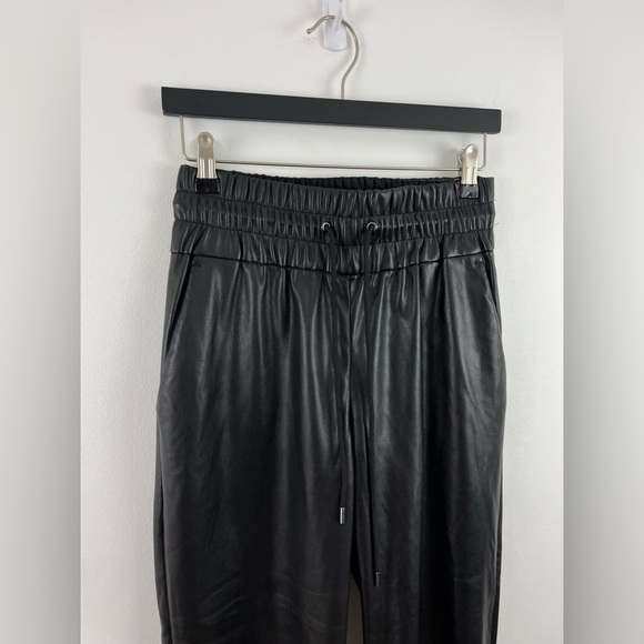 DYNAMITE faux leather joggers * SIze M * - Picture 4 of 7